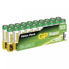 GP Super LR03 baterije, AAA, 20 kosov