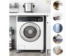Alum online 4-delni komplet protihrupnih in protizdrsnih podstavkov za pralni stroj 