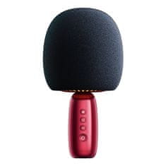 Joyroom brezžični mikrofon za karaoke z zvočnikom bluetooth 5.0 2500mah rdeča (jr-k3 rdeča) - Odprta embalaža