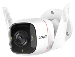 TP-Link Tapo C320WS nadzorna kamera, dnevna in nočna, 4MP, 2K, QHD, IP66, WiFi, bela (TAPO C320WS)