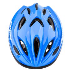 MTR Otroška kolesarska čelada APPER modra in bela P-070-S