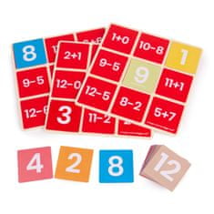 Bigjigs Toys Matematični bingo Dodajanje in odštevanje