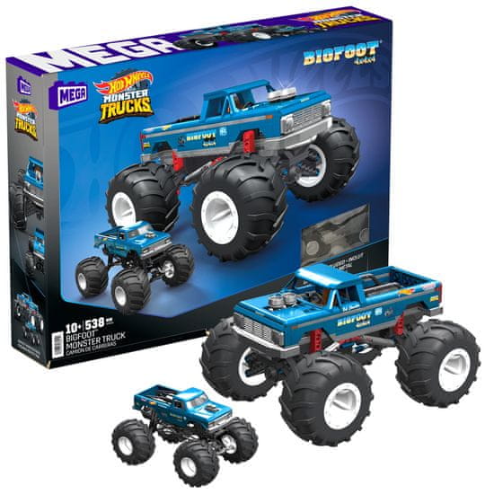 MEGA BLOKS Mega Construx Hot Wheels Zbirateljski Bigfoot HHD20 Mimovrste