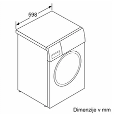 Bosch WGG244A0BY pralni stroj, s polnjenjem spredaj