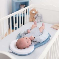 Netscroll Blazina za dojenčka, blazina služi kot gnezdece za dojenčka, odlična podloga za otroški voziček, BabyPillow
