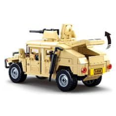 Sluban Army Model Bricks M38-B0837 Hummer off road combat