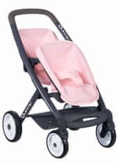 Smoby Maxi Cosi dvojni športni voziček za lutke svetlo roza