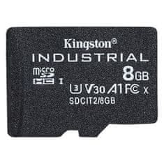 Kingston Industrial/micro SDHC/8GB/100MBps/UHS-I U3/Class 10