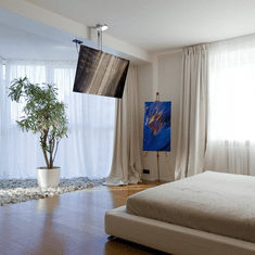 Reflecta PALLAS Extend 85 stropni nosilec za TV, 200x200, 60-85 cm