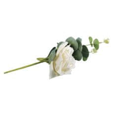 Rayher.	 Vrtnica z evkaliptusom, bela, 28cm