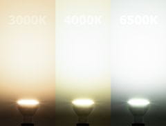 LUMILED 10x LED žarnica GU10 8W = 80W 720lm 3000K Toplo bela 120°