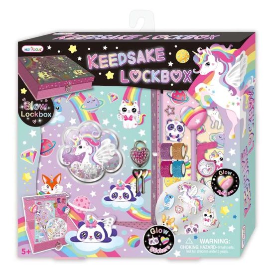 HOT FOCUS Keepsake Lockbox škatlica skrivnosti mimovrste