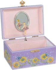 Goki Pixie Jewellery Box: Sunflowers, Melody: Swan Lake