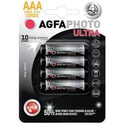 Agfaphoto Ultra alkalna baterija 1,5 V, LR03/AAA, blister, 4 kosi