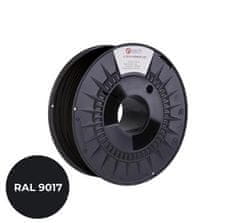 C-Tech PREMIUM LINE tiskarska vrvica (filament), ABS, prometno črna, RAL9017, 1,75mm, 1kg
