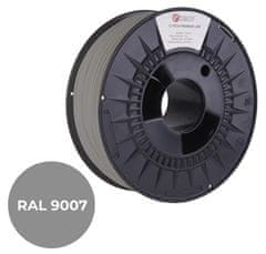 C-Tech tiskalna struna PREMIUM LINE ( filament ), PLA, siv aluminij, RAL9007, 1,75mm, 1kg