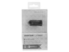Avacom CarMAX avtomobilski polnilnik s Qualcomm Quick Charge 3.0, črn