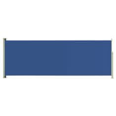 Greatstore Izvlečna stranska markiza za teraso, 220x600 cm, modra