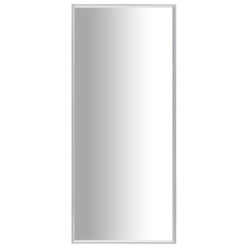 Vidaxl Ogledalo srebrno 140x60 cm