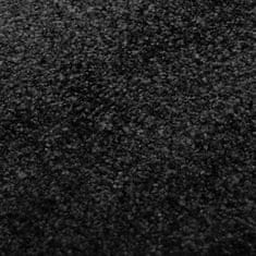 shumee Pralni predpražnik črn 90x150 cm