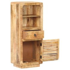 Vidaxl Visoka omarica 45x32x110 cm robusten mangov les