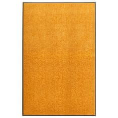 Greatstore Pralni predpražnik oranžen 120x180 cm