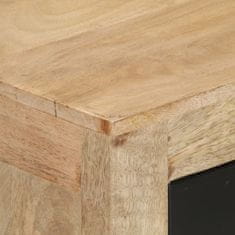 Vidaxl Komoda 60x35x75 cm trden mangov les
