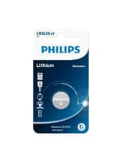 Philips CR1620/00B Litijeva 3,0V kronska baterija za 1 stekleničko (16,0x 2,0)