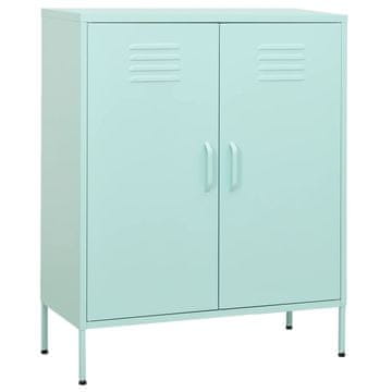 Vidaxl vidaXL Omarica meta 80x35x101,5 cm jeklo