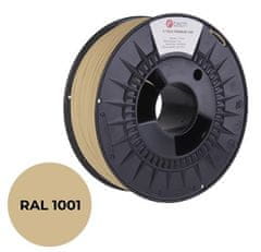 C-Tech tiskalna struna PREMIUM LINE ( filament ), PLA, bež, RAL1001, 1,75mm, 1kg