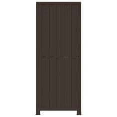 Vidaxl Plastična omarica 68x39x171,5 cm