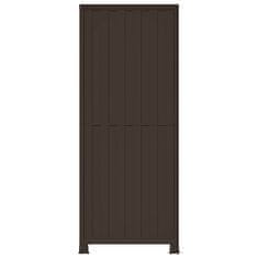 Vidaxl Plastična omarica 68x39x171,5 cm