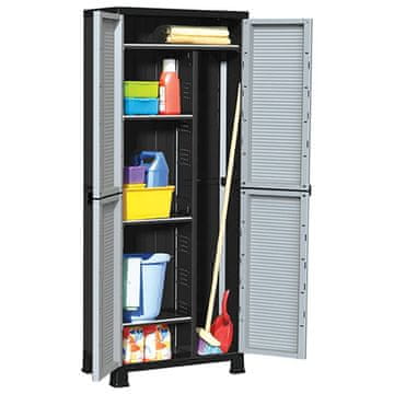 Vidaxl vidaXL Plastična omarica, 68 x 39 x 171,5 cm