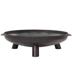Vidaxl Kurišče Salo črno jeklo 80 cm 81020