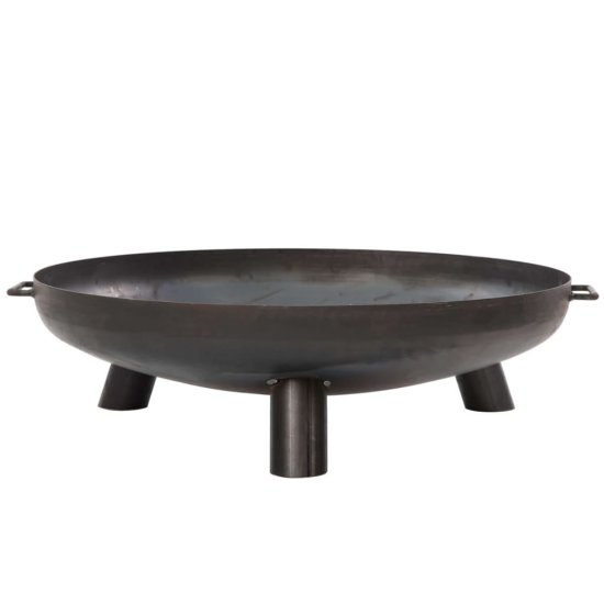 Vidaxl Kurišče Salo črno jeklo 80 cm 81020