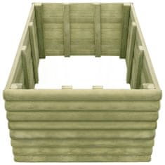 Vidaxl Visoka greda 106x106x48 cm impregnirana borovina