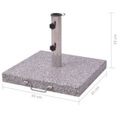 Vidaxl Podstavek za senčnik 45 cm
