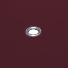 Vidaxl Streha za paviljon 2-delna 310 g/m2 4x3 m bordo