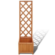 Vidaxl Korito z rešetko 40 x 30 x 135 cm