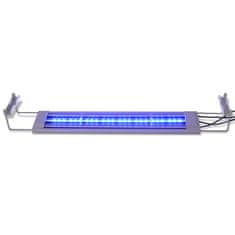 shumee LED Akvarijska Svetilka 50-60 cm Aluminij IP67