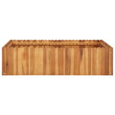 Vidaxl Visoka greda 100x100x25 cm trden akacijev les