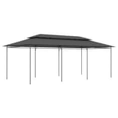 Vidaxl Paviljon 600x298x270 cm antraciten