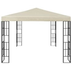 Vidaxl Paviljon 3x4 m krem