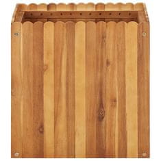 Greatstore Visoka greda 50x50x50 cm trden akacijev les