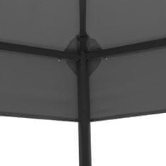 Vidaxl Vrtni paviljon 323x275x265 cm antraciten