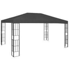 Vidaxl Paviljon 3x4 m antraciten