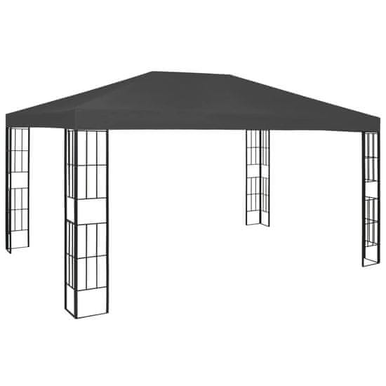 Vidaxl Paviljon 3x4 m antraciten
