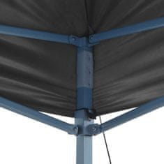 Greatstore Zložljiv pop-up šotor za zabave 3x6 m antraciten