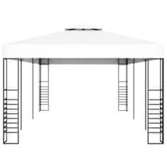 Vidaxl Paviljon šotor 6x3 m bel