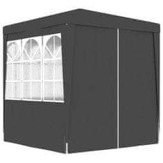shumee Profesionalen vrtni šotor s stranicami 2,5x2,5 m 90 g/m2